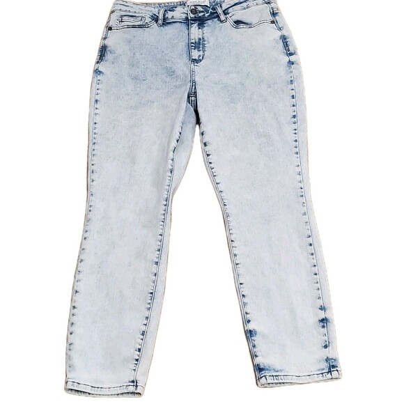 Judy Blue High Rise Slim Fit Jeans  Size 13/31 Light Wash JB88241 - Picture 1 of 11